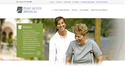 Desktop Screenshot of postacutetulsa.com
